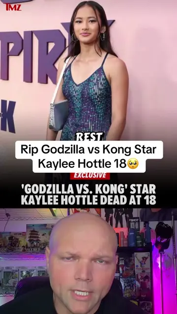 Rip Godzilla vs Kong Star Kaylee Hottle 18🥺  #godzilla #kingkong #kayleehottle 