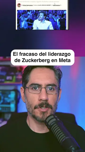 El fracaso del liderazgo de Zuckerberg en Meta   #meta #zuckerberg #ia #Tech #cu
