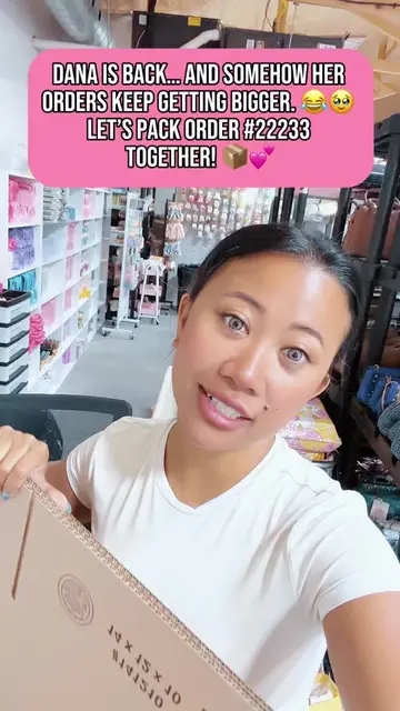 Another day, another giant order from Dana! 🤩📦 Let’s see everything she picked