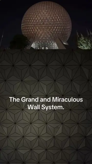 The Epcot Anthem, performed on the Grand and Miraculous Wall System. #epcot #spa