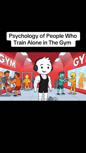 Psychology of People Who Train Alone in The Gym #psychology #psychologyfacts #gy