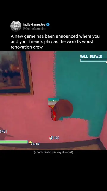 This co-op game has you playing the world's worst renovation crew - Drag furnitu