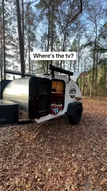 📺 TV while camping—yay or nay? We love spending our evenings by the fire, but s