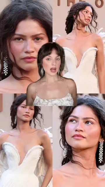 Zendaya inspired makeup tutorial from The Odyssey premiere #makeup #zendaya #mak