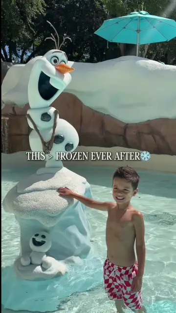 And for FREE 🫶🏼❄️ We got into Blizzard Beach for FREE on check-in day when you