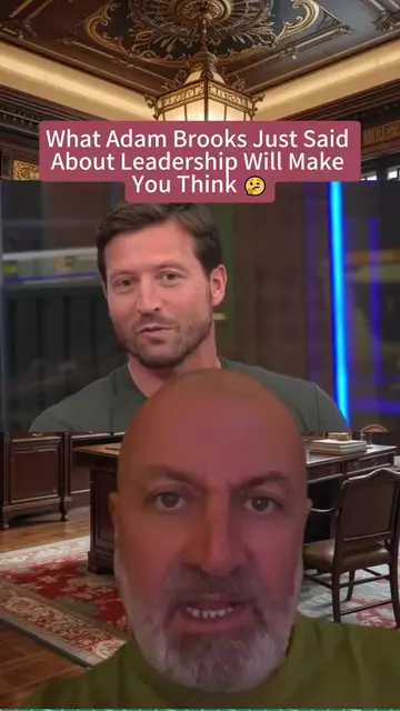 What Adam Brooks Just Said About Leadership Will Make You Think 🤔 #LeadershipMa