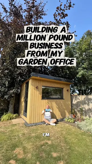 I’m building a million pound business from my garden office.  Do you want to kno