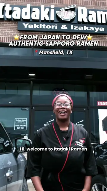 This ramen spot brings the flavors of Japan straight to DFW 🍜🇯🇵 📍 Itadaki Ra
