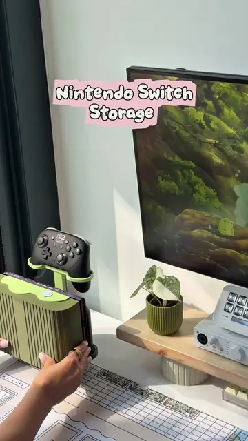 A little look at Docki, our Nintendo Switch 2 storage cover 🤍 Cute on the outsi