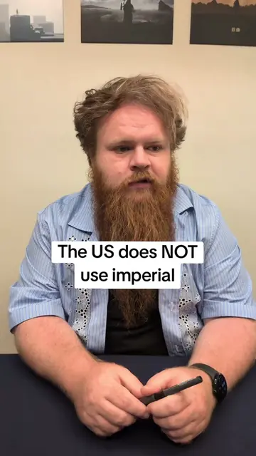 The US does not use imperial measurements