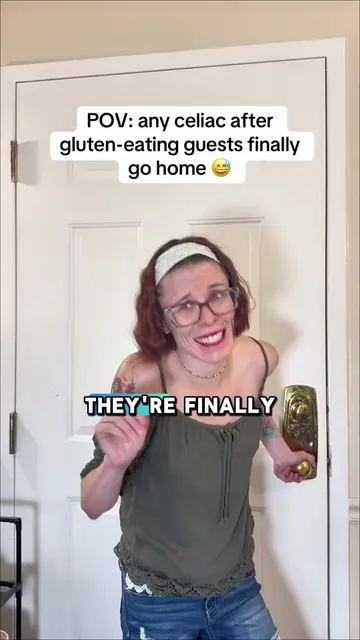 The part people don’t see when gluten enters a celiac’s home: the visit ends…but