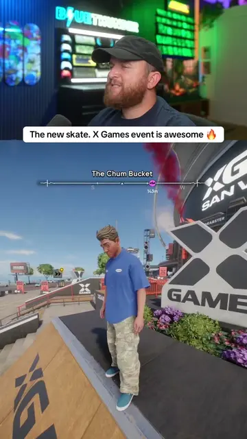 skate. has a new X Games update that adds a TON of really cool stuff to the game