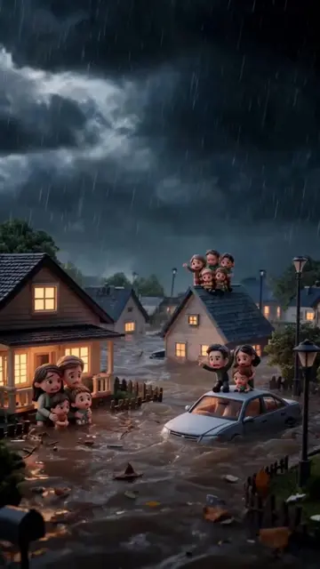 Mini World in Danger – Giant Hand Saves the Day #miniature#miniworld#tinyworld#o