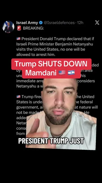 President Trump SHUTS DOWN Mamdani. #usa #trump #war #ww3 #iran