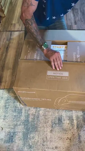 Cat owners — the litter box situation just got an upgrade. Pet Pivot 12 Lite ope