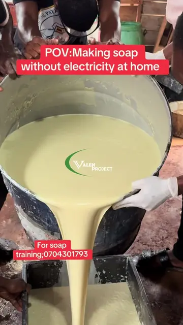 POV:Making soap  without electricity at home  #soap #soapmaking #diyproject #bus