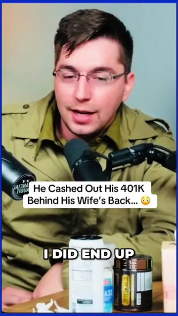 He Cashed Out His 401K Behind His Wife’s Back… 😳 #fyp #calebhammer #financialau