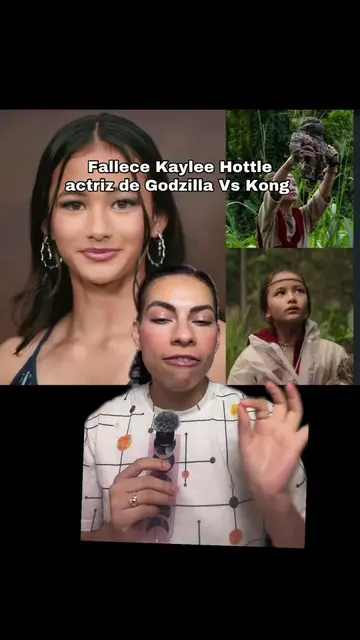‼️Fallece Kaylee Hottle actriz de Godzilla Vs Kong‼️ #kayleehottle #godzillavsko