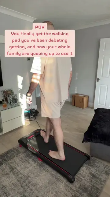 Iykyk - incline walking pad. So easy to use, easy to lift and store away when no