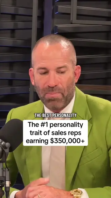 The #1 personality trait of sales reps earning $350,000+