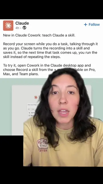 Claude Cowork can now record your clicks and listen to your instructions to deve