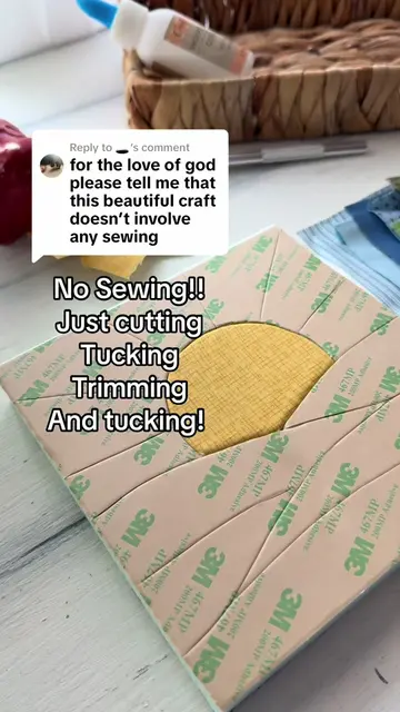 Replying to @🕳️ yes!! No seeing involved! So fun!! #kinusaiga #FabricArt #Kinus