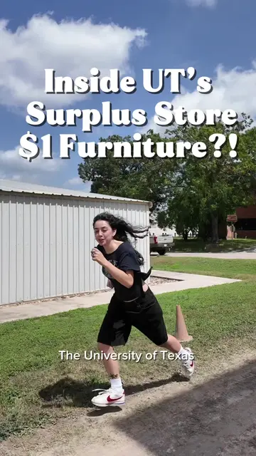 Had no idea the UT Surplus REuse Store existed…. Instead of throwing away furnit