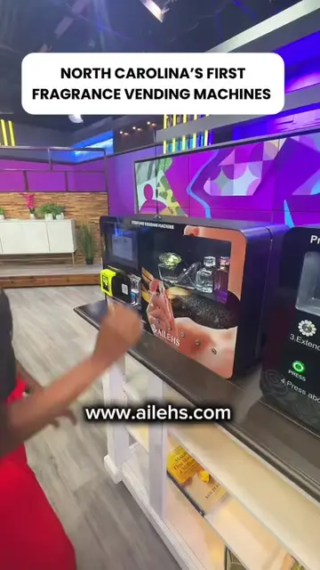 North Carolina’s first fragrance vending machine is officially here.  I launched