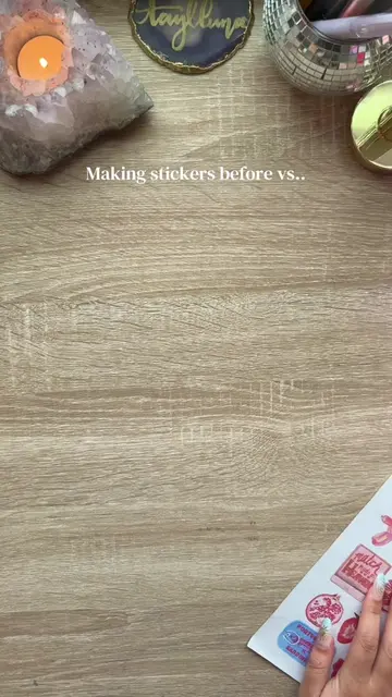 Stop wasting time cutting stickers out one by one when the @Liene Life Pixcut S1