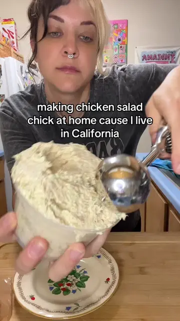 OG recipe @Lauren  #kitchenlizard #chickensalad #lunch #EasyRecipe #chickensalad
