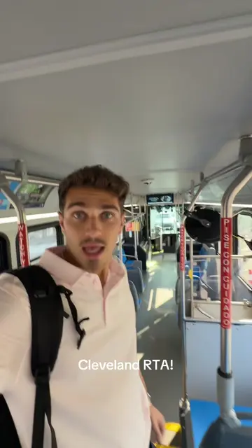the bus is for cool kids #rta #clevelandrta #bus 