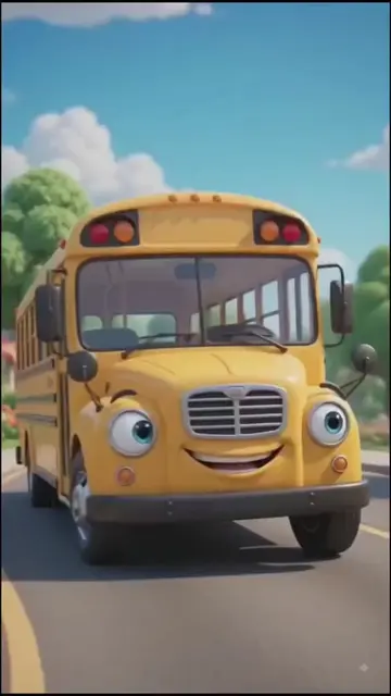 Wheels on the bus Goes Round and Round #wheelsonthebus #cocomelon #nurseryrhymes