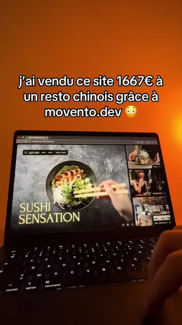 Les prompts pour créer des sites incroyables sont disponibles sur Movento.dev Et