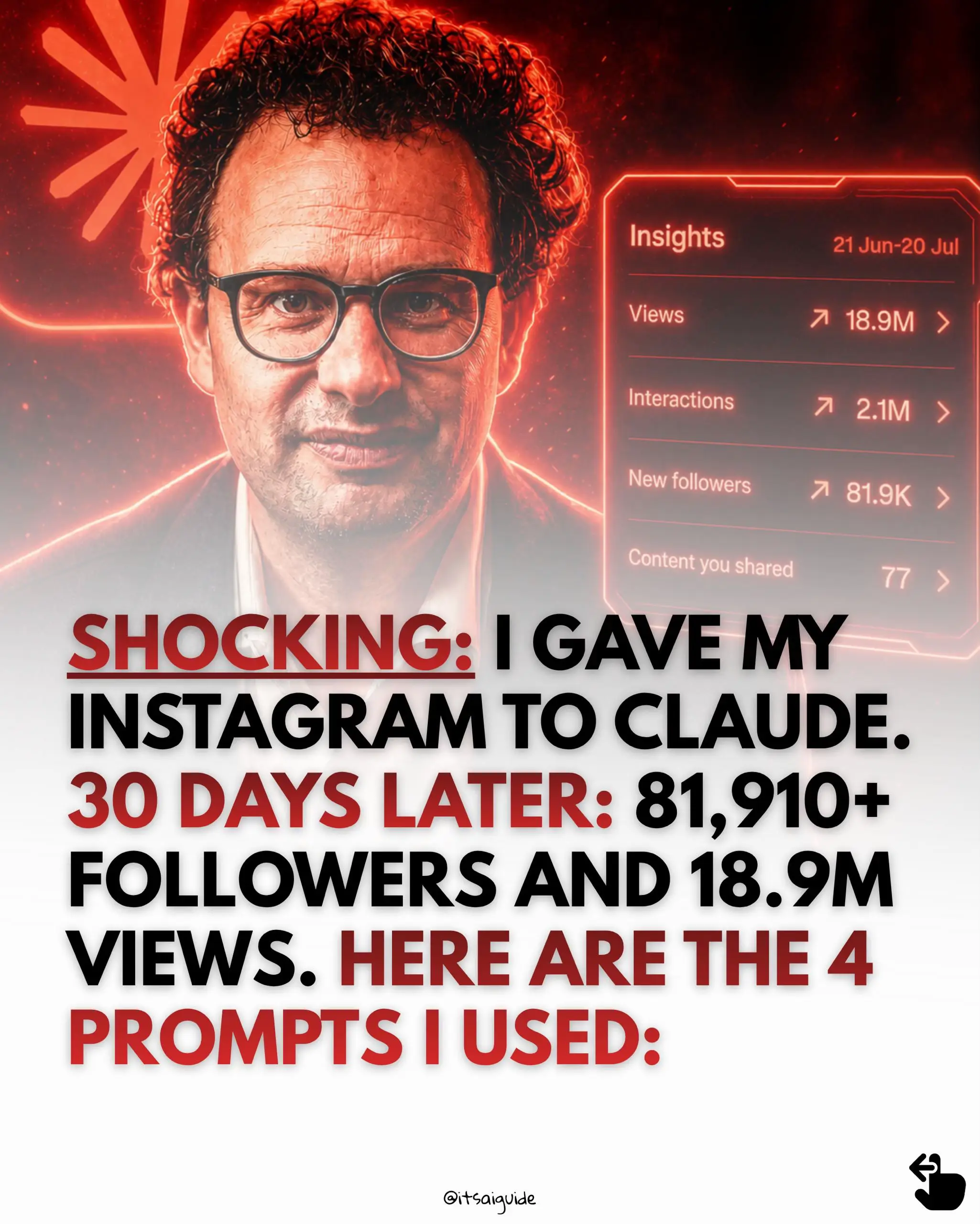 They told you AI content is “too late”… meanwhile this is happening. 81,910 foll