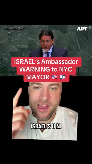 ISRAEL’s Ambassador MESSAGE to NYC MAYOR #usa #trump #war #ww3 #iran