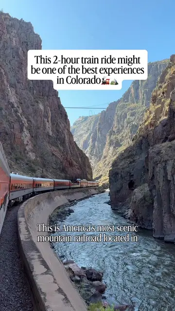 🚂 One of America’s most scenic train rides is right here in Colorado! The @roya