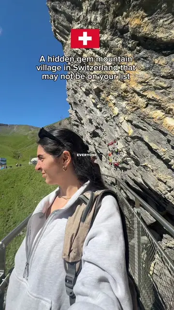 Switzerland looks like a fairytale. This village felt like a fantasy. Best part?