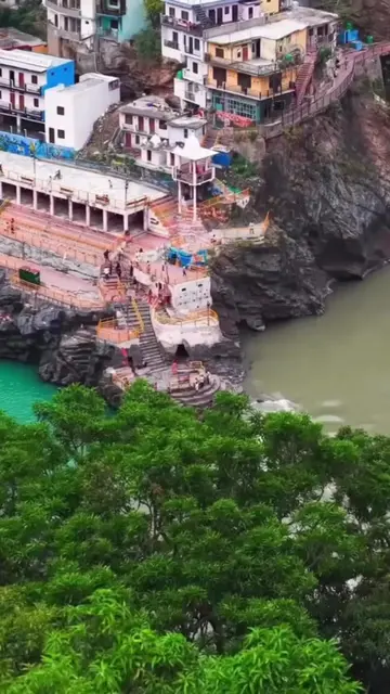 Where the Bhagirathi meets the Alaknanda, the Ganga is born.  We are building Hi