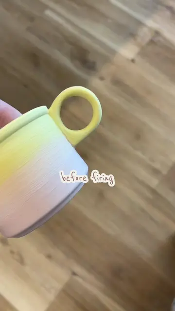 one espresso please☕️#cermicart #ceramicmug #ceramicglaze