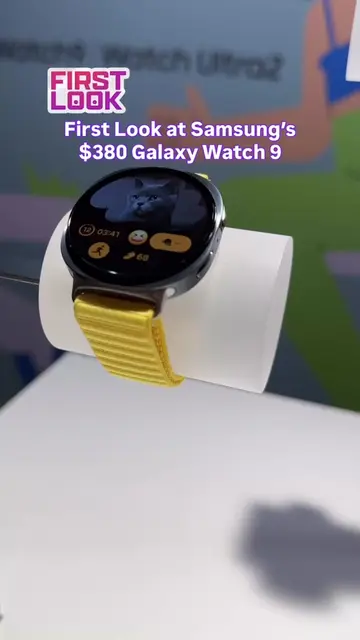 Samsung’s newest baseline Galaxy watch is here with a 390 mAh battery, 3,000 nit