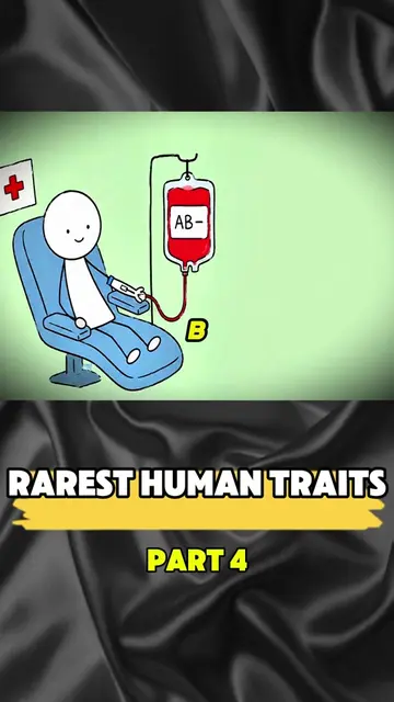 #rarest #human #DidYouKnow #LearnOnTikTok #fyp 