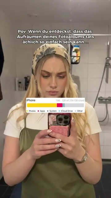 Wie viele unnötige Fotos habt ihr eurem Handy?👀📸#swipewipe #fyp 