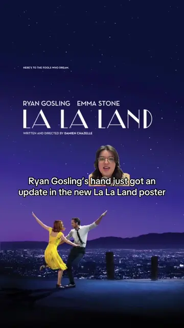 Ryan Gosling’s hand has officially been changed in the La La Land poster after 1