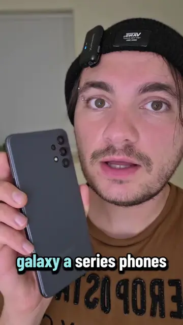 samsungs CONFUSING early A series phones... follow for more tech vids #techtok #