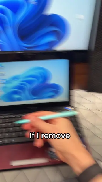 NEVER REMOVE YOUR LAPTOP STICKER… #intel #pc #techtok 