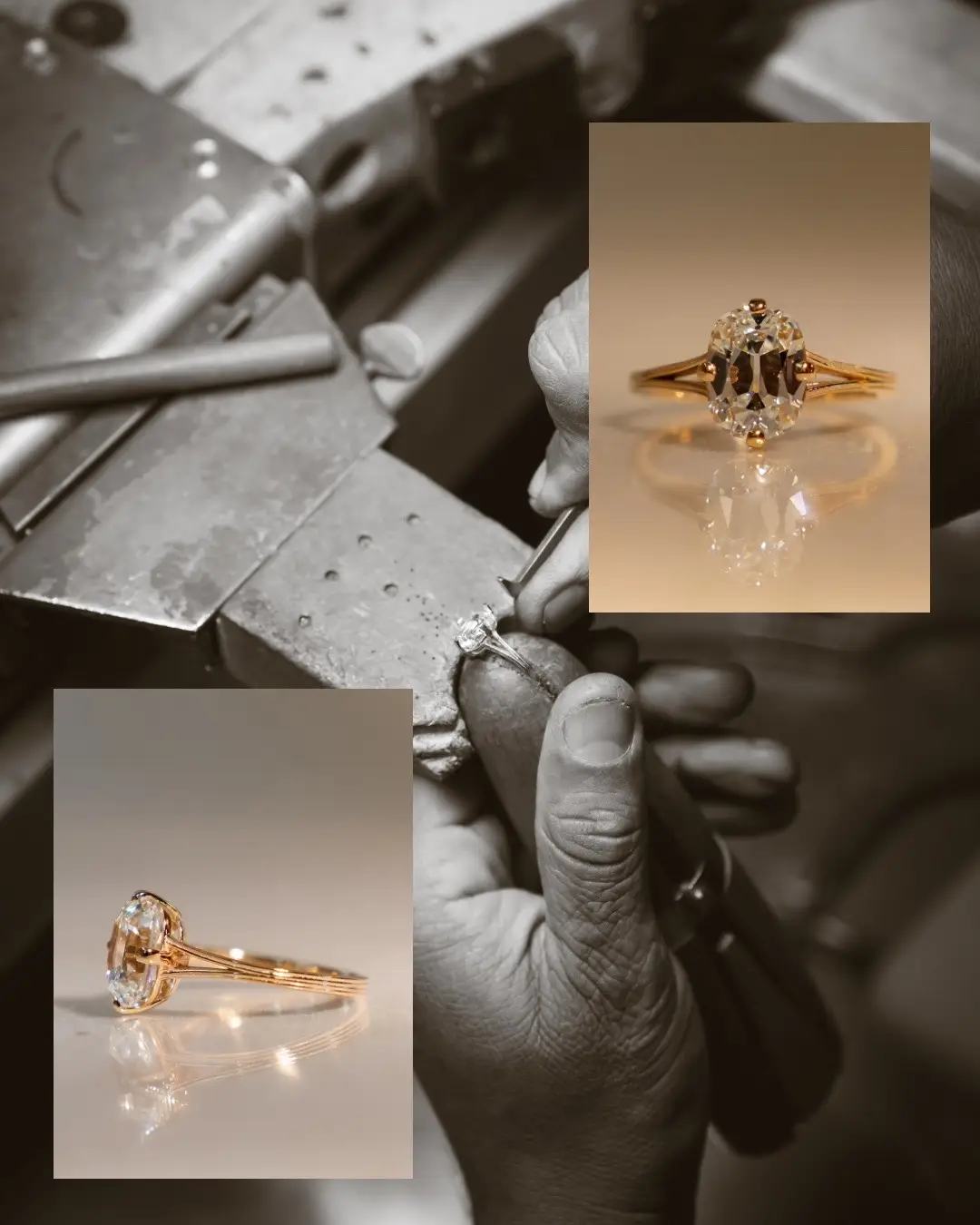 All of my custom designed pieces are crafted here in Houston, TX. My dedicated b