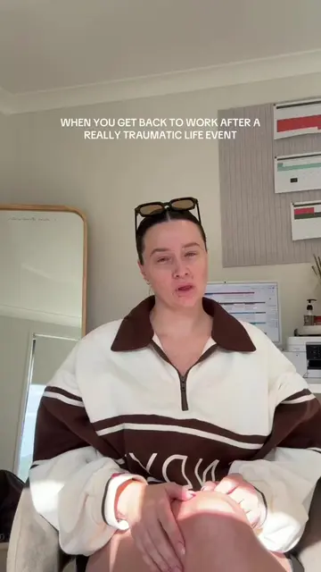 Avoidance is her trauma response 👀