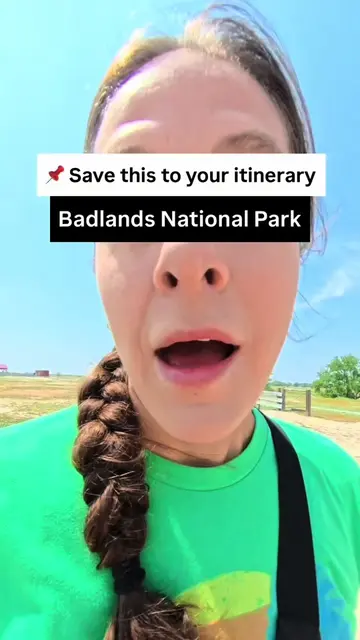 🐾 One of the BEST hidden stops near Badlands National Park! Did you know you ca