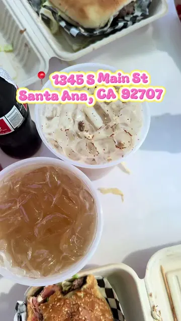 📍1345 S Main St, Santa Ana, CA 92707  @hamburguesas 🍔 el chavo  #01  Okay, San