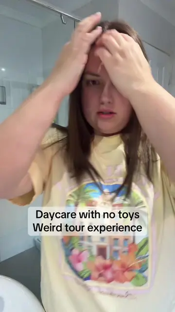 A daycare with no toys it was such a bizzare experiece.  #daycare #daycaretour #